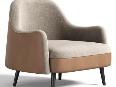 LIT Konyshev armchair 3D model