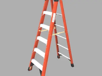 Ladder Low Poly Low-poly 3D model