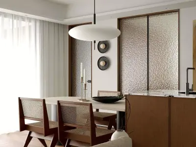 Interior Living Room Scene  3D model