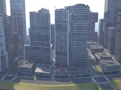  Houdini Procedural City Generator 