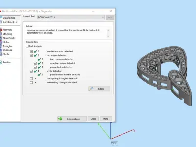 Earring 07 3D print model
