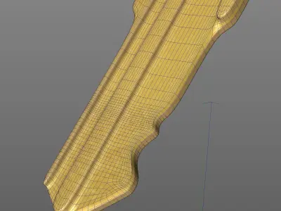 Key for the house Free 3D model