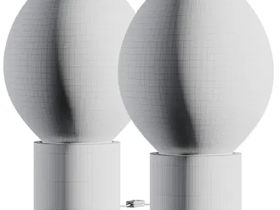 CB2 Farol Table Lamp 3D model