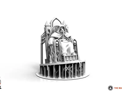 Misc - Chair Priest 3D print model