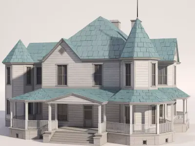  The green House 3D model