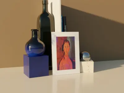 Hdri - Lake And Boats Texture