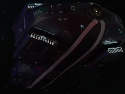 ASOS BG-50kT Kazaha Low-poly 3D model