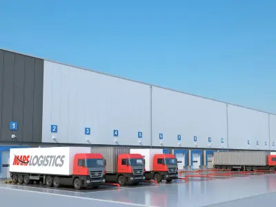 Logistics Center Collection 3D model
