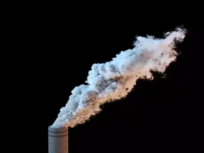 Chimney Smoke VDB 20s sequence 3D model