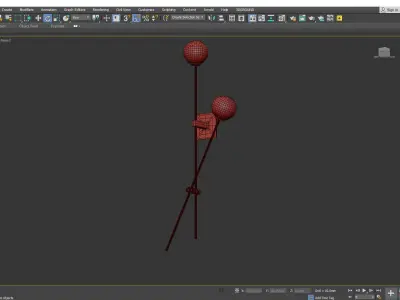 Tempo Wall Sconce Low-poly 3D model