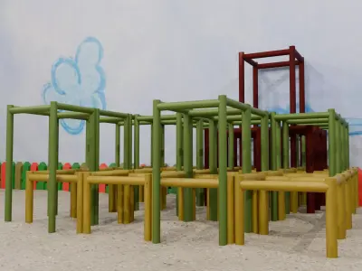 Squid Game dalgona 8k Textures Free 3D model