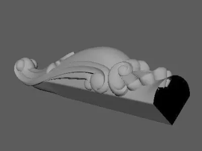 leg High quality 3d models for processing on a cnc machine 3D model 13