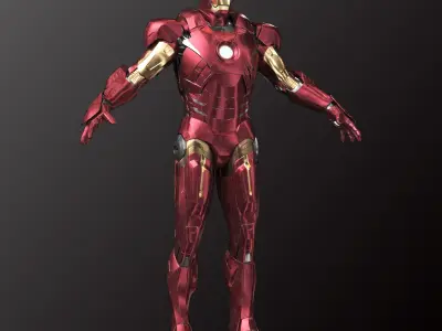Iron man 06 3D model