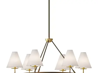 Polly Chandelier 3D model