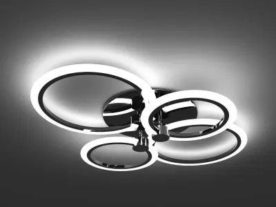 Chandelier LED 3D model