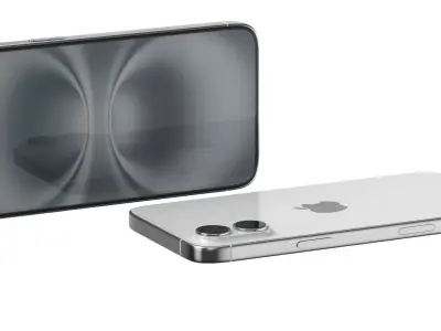 Apple iPhone 16 plus white 3D model