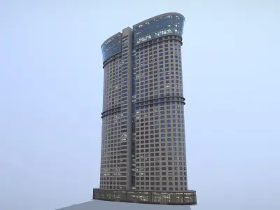 MSK Building 63 Low-poly 3D model