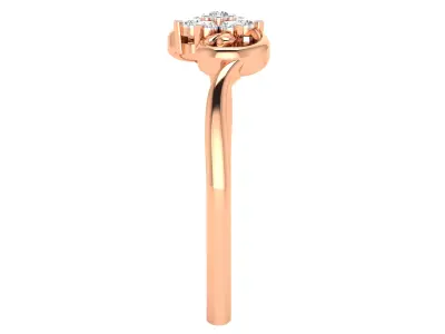  Women Ring Render 3dm STL MTL SLC JCD OBJ FBX Details 3D print model 23