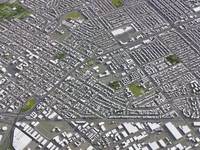 Santa Clara Low-poly 3D model