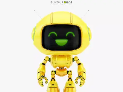 Lovely robot - companion VIII 3D model