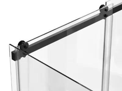 Shower corner and alcove door Vincea Como Soft 3D model