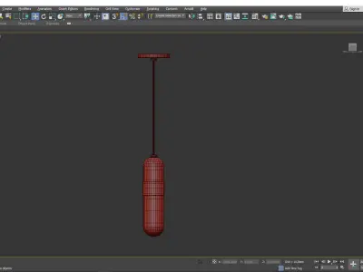 Emilia Mini Pendant Light Low-poly 3D model