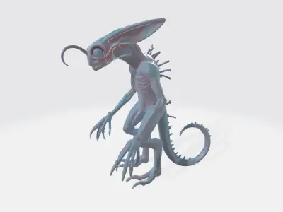 Alien 3D model