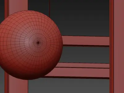 VeniceM Less 5 Pendant Light by Massimo Tonetto 3D model