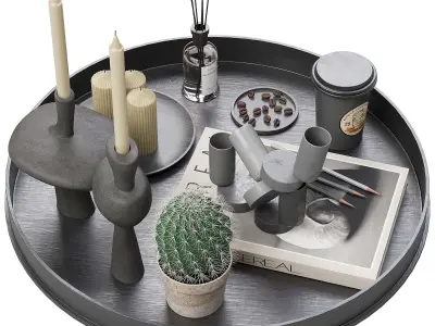 Decorative set 22 3D model order
