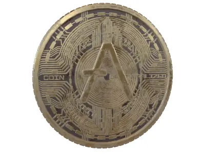 Aave Coin v5 005 3D model