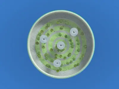 Futuristic Architecture Skyscraper 09 3D model