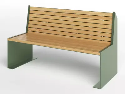Kube bench 3D model