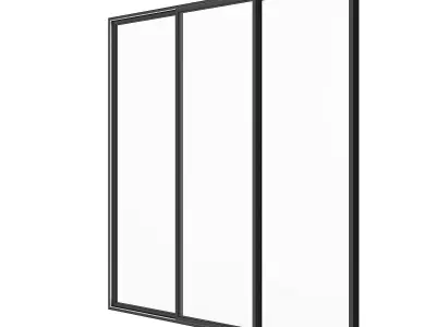 Metal Window 03 3D model