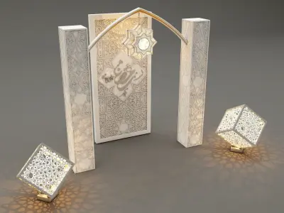 Islamic Decoration2 3D model