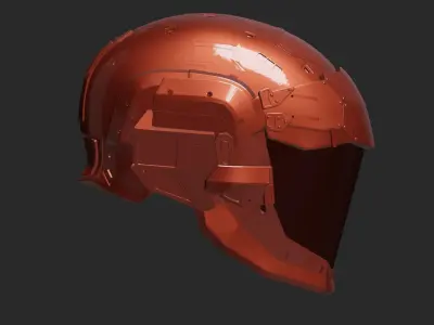 Helmet Kotelok 3D print model