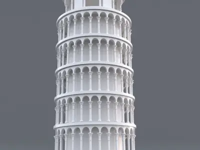 Leaning Tower  of Pisa 3D model