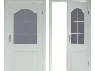 Doors Low-poly 3D model order