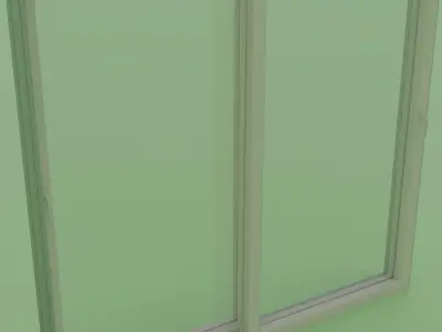 Big sliding window 200x200 3D model