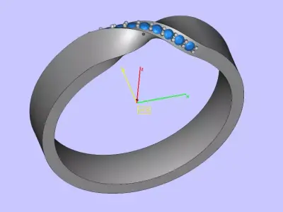 jewelry rings 3D model