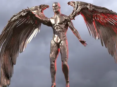 Fallen Angel Dark Lord 1 3D model