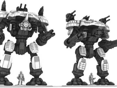 Project Dominator Hellbringer-S Close Assault Variant 3D print model