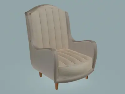 Ashley Armchair 3D model