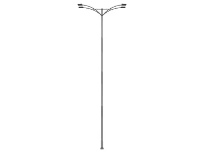 Lamp Post - Light Pole - Light Post - Street Light 27 3D model