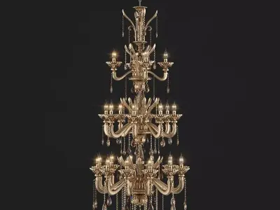 698242 Alzata Osgona Chandelier 3D model