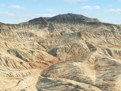 Mountain Landscape 2 3D model