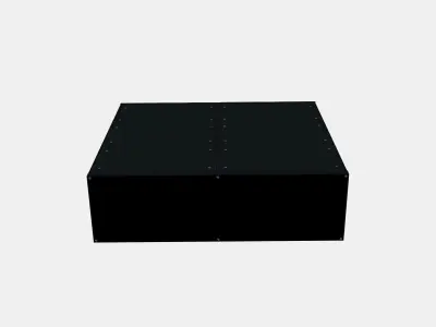 NORDLI Chest of 12 drawers 4 Low-poly 3D model