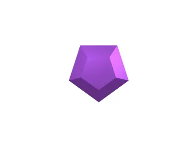 Gem v6 002 Low-poly 3D model