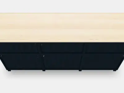 BESTA Storage combination with doors 34 Low-poly 3D model