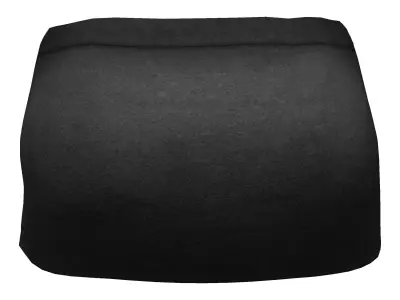 Double Side Slit Mini Skirt Low-poly 3D model