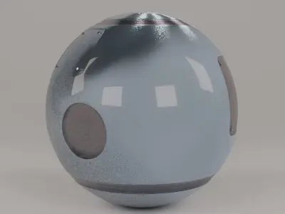 Spherical Robot 3D model